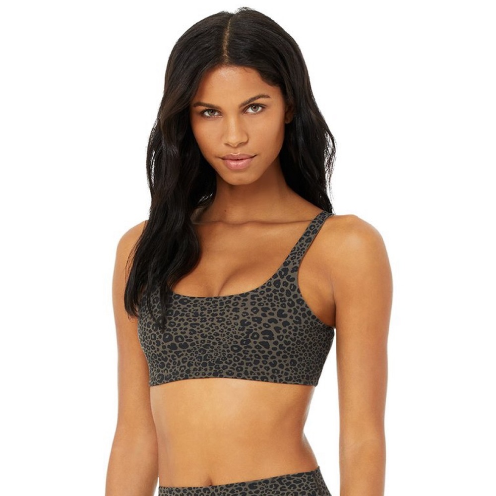 Alo Yoga Cheetah Print Top